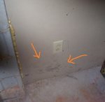 Mold on basement wall 395x387