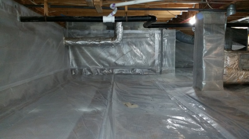 encapsulated crawlspace