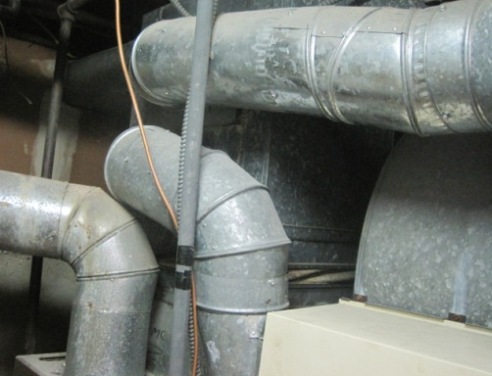 mold in heating ducts