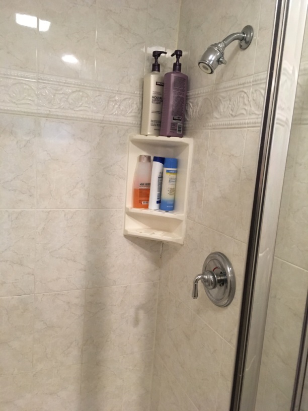 shower with mold